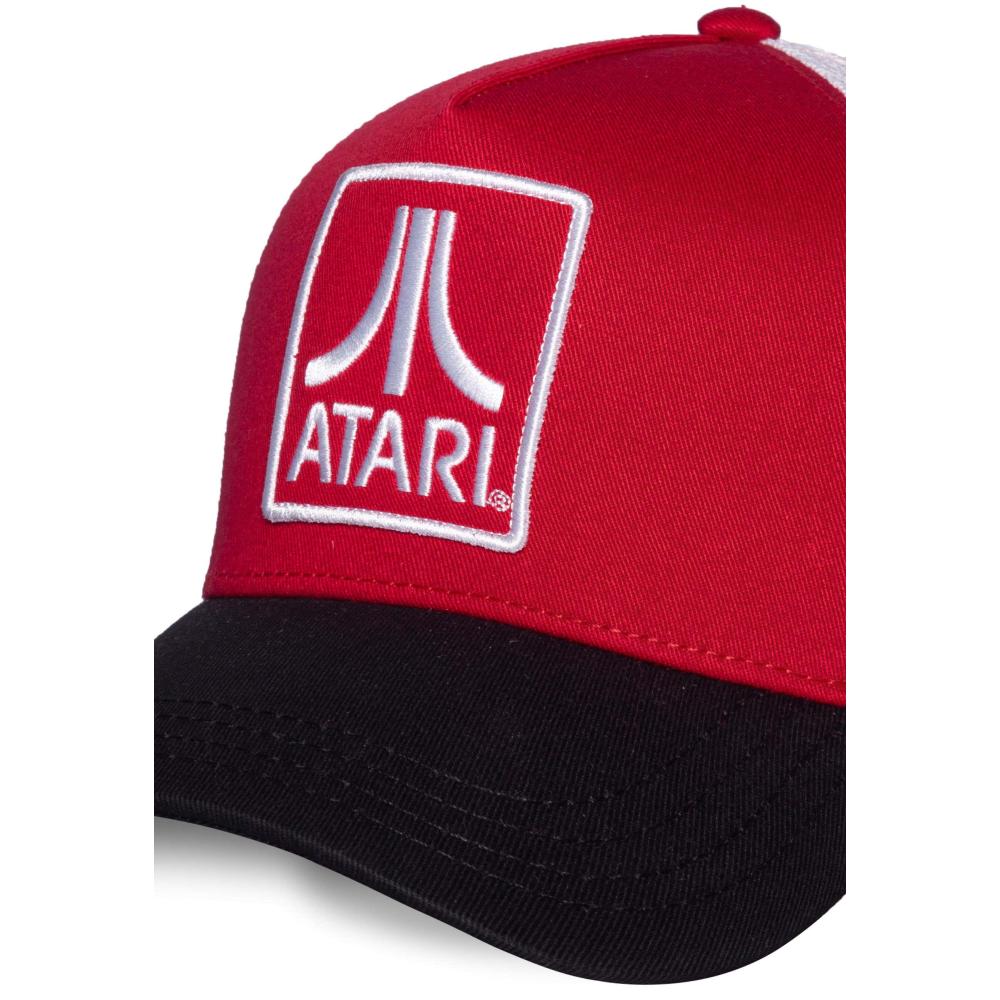 Atari - Classic Logo Trucker pet - Wit/Rood